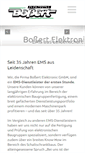 Mobile Screenshot of bossert-elektronic.de